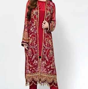 Baroque pakistani indian dress